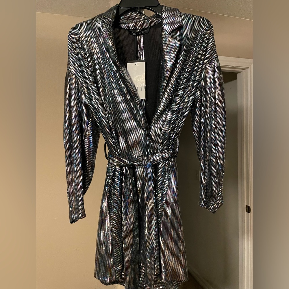 Zara sequins dress